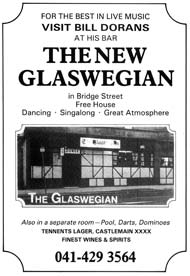 Glaswegian advert 1980s